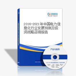 2015-2020年中國(guó)電力信息化行業(yè)預(yù)測(cè)及投資戰(zhàn)略咨詢報(bào)告